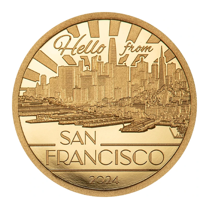 Cook Islands gold coin 