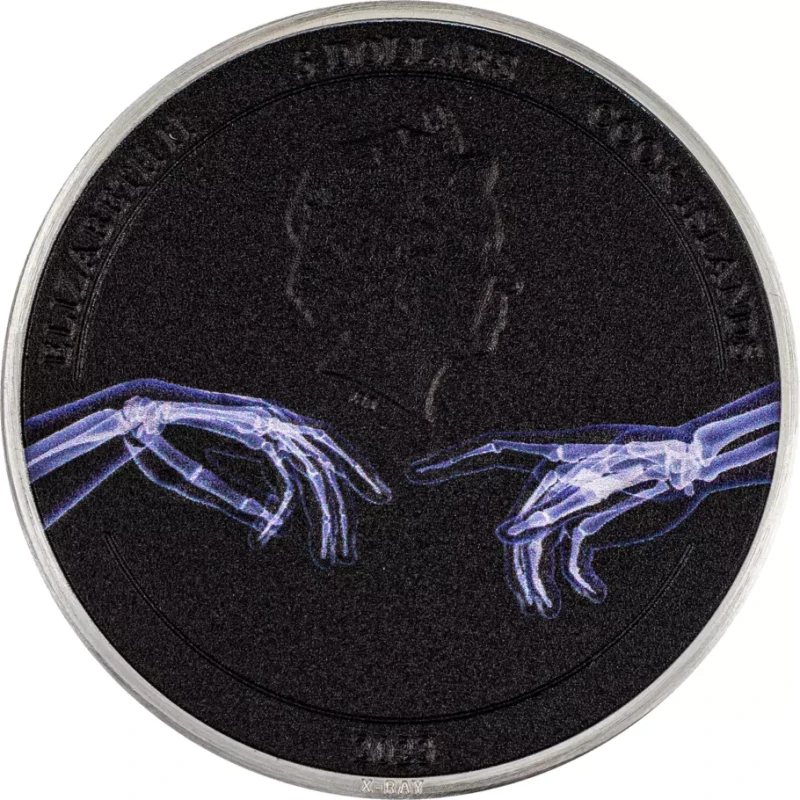 Cook Islands silver coin 