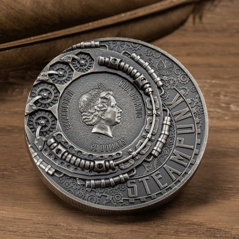Cook Islands silver coin 