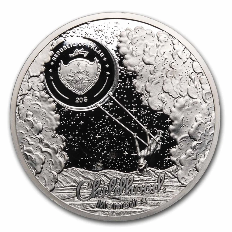 Palau silver coin 