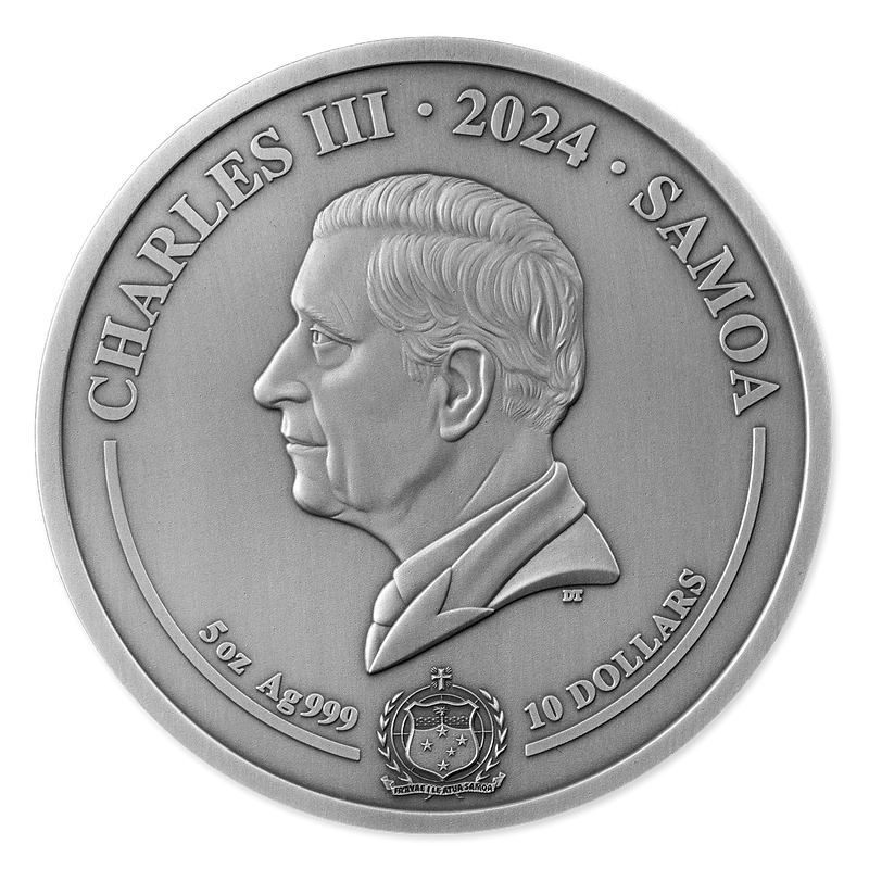 Samoa silver coin 