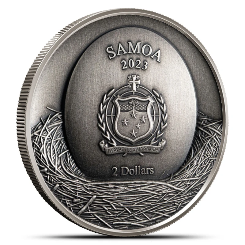 Samoa silver coin 