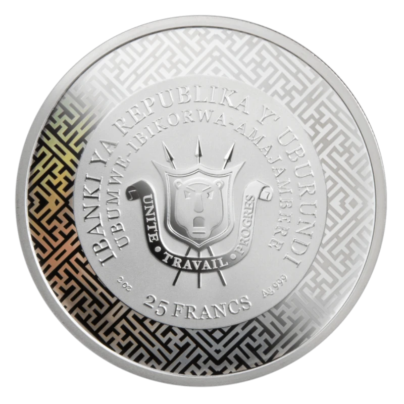Burundi Silver Coin 