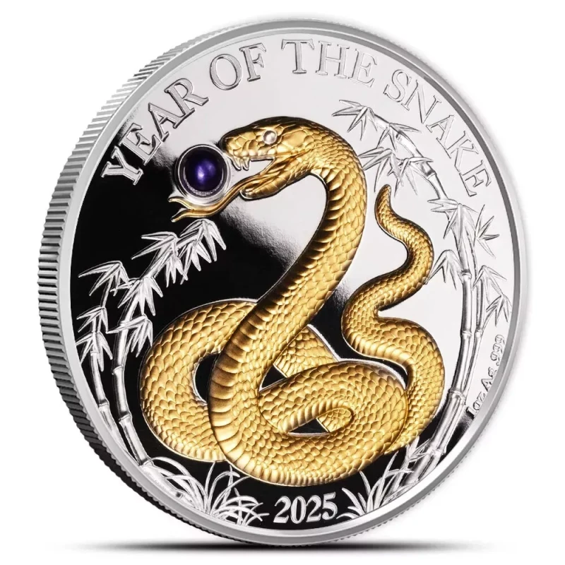 Vanuatu silver coin 