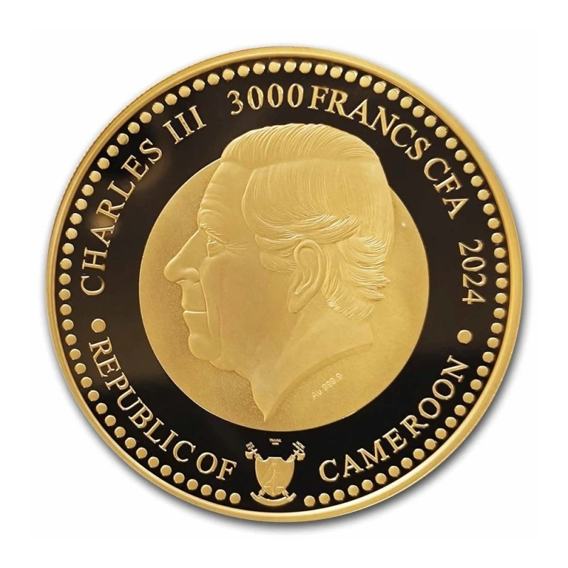Gold coin Cameroon 