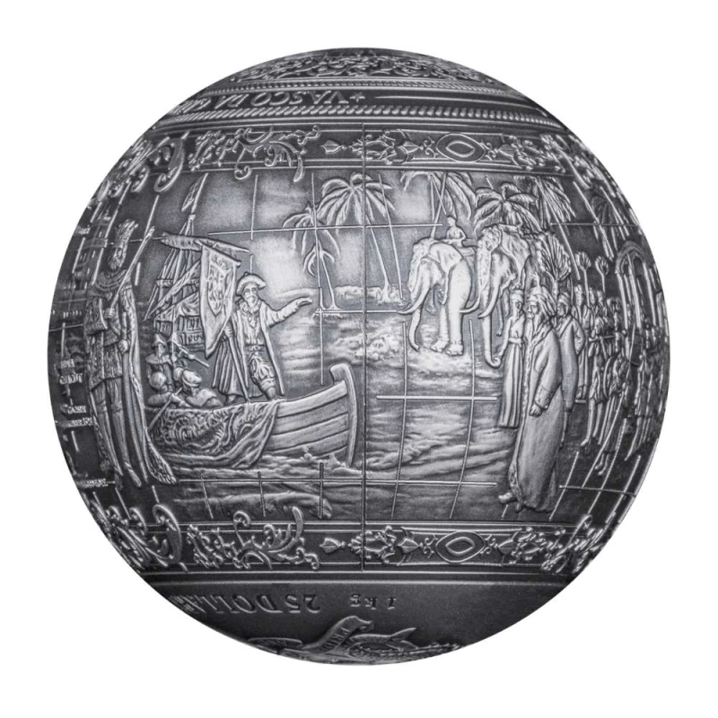 Barbados silver coin 