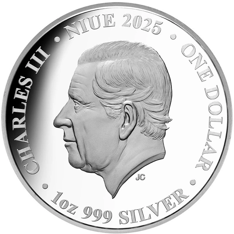 Silver coin Niue 