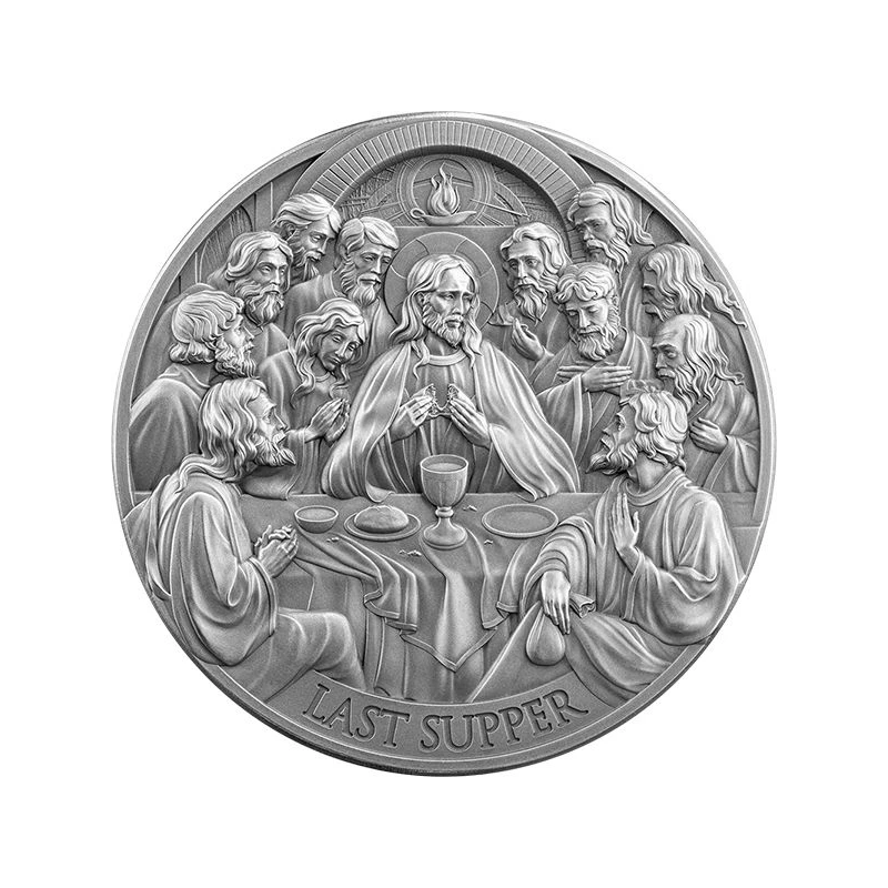 Cameroon silver coin. 