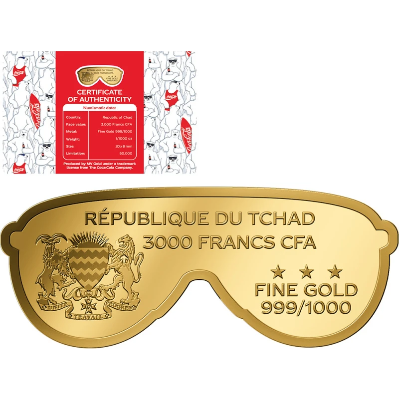 Chada gold coin 