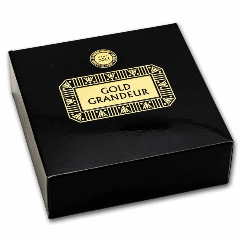 Cameroon: silver coin Isis 2025 high relief gilded 5 oz Collectible coins