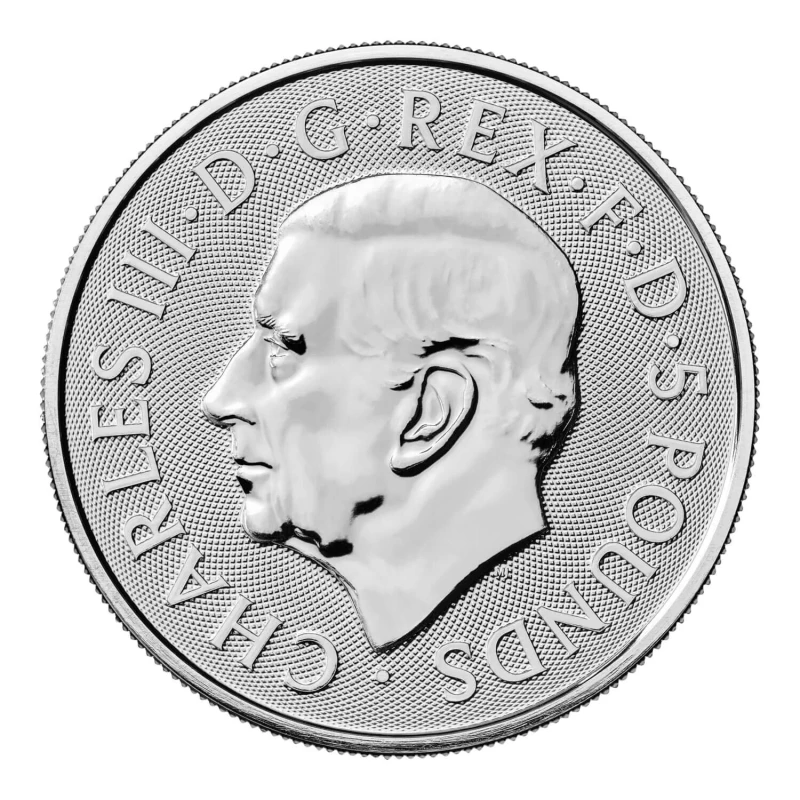 United Kingdom Silver Coin The Royal Tudor Beasts Greyhound of Richmond 2025 2 oz Collectible coins