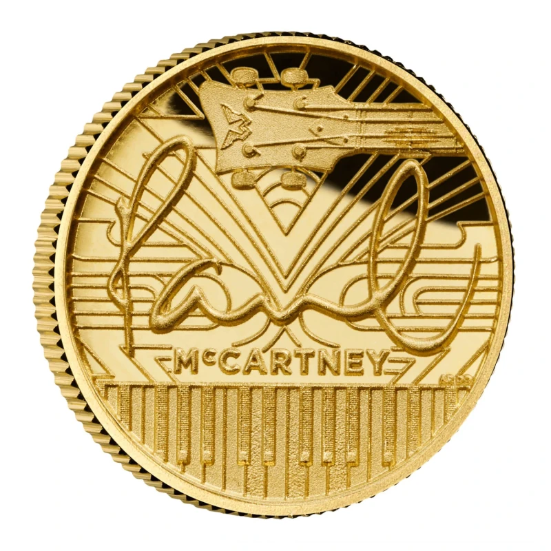 UK: gold coin Paul McCartney 2024 Proof 1/40 oz Collectible coins