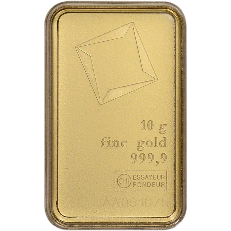 Switzerland: 10 g gold bar Investment bullion