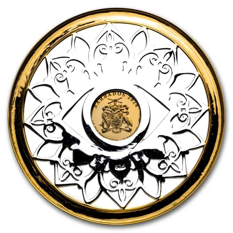 Barbados: silver coin Protecting Eye 2024 6.5 g Collectible coins