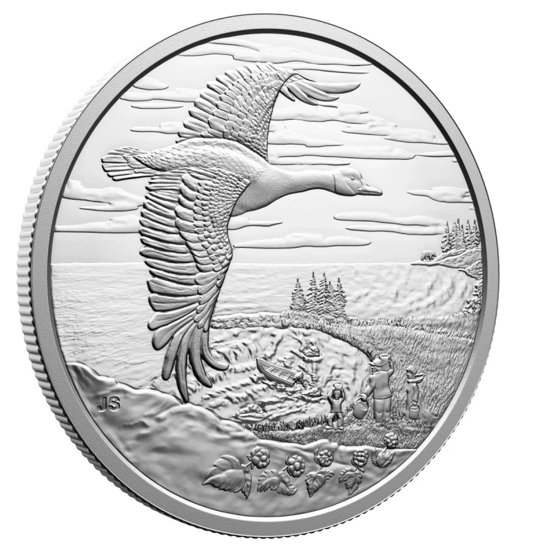 Canada: silver coin Connected Nature 2025 Proof 31,39 g Collectible coins