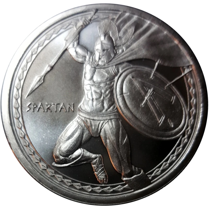 USA Silver Coin Warriors Spartan 1 oz Collectible coins