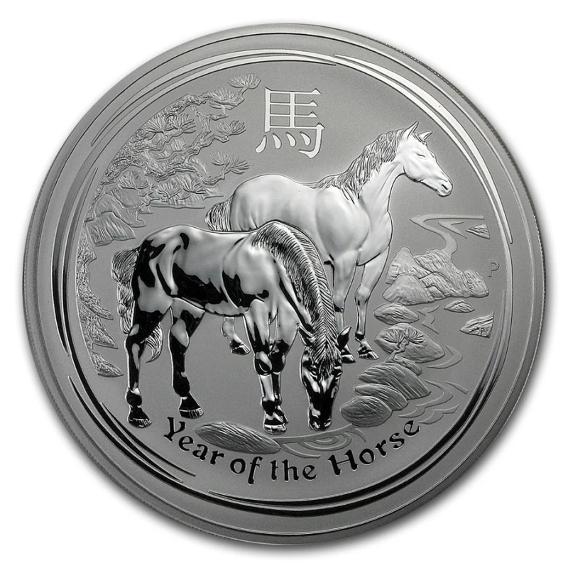 Australia Silver Coin Lunar II Year of the Horse 2014 1000 g Investment coins