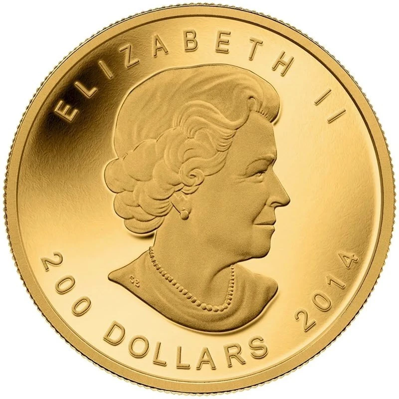 Canada Gold Coin Howling Wolf 2014 Proof 1 oz Collectible coins