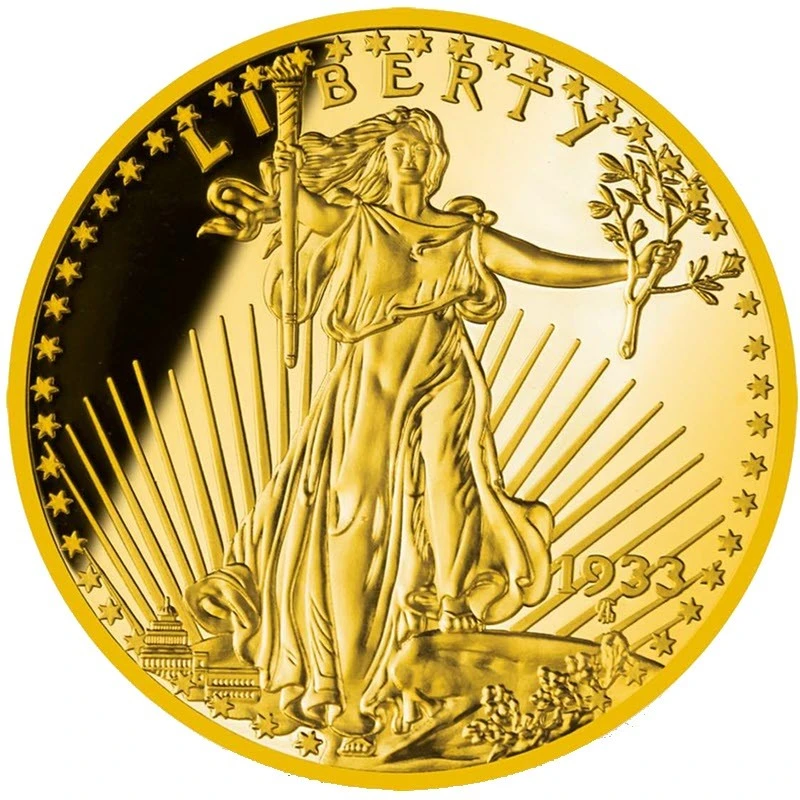 Chad Gold Coin Double Eagle Liberty 2024 1/1000 oz Collectible coins