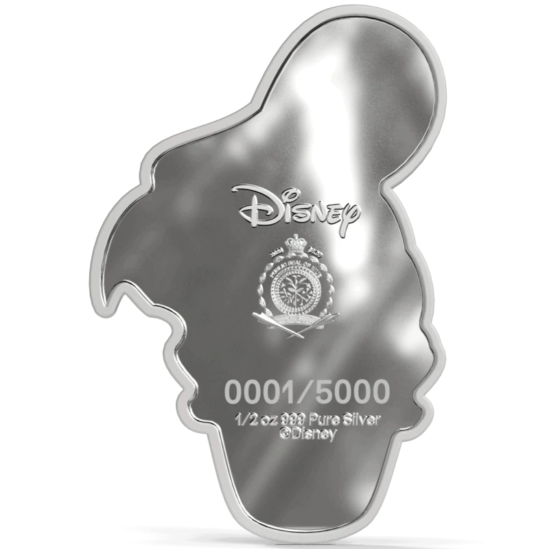 Niue Silver Coin Disney Donald Duck 2026 Proof 1/2 oz Collectible coins