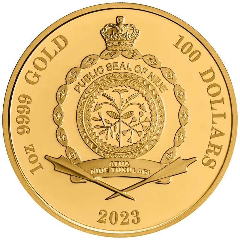 Gold coin Niue 
